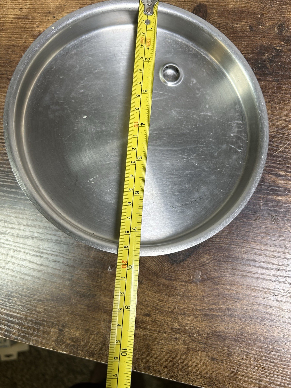 Vintage Saladmaster Vapo Steam Replacement Lid 7 5/8″ Salad Master Vented Lid