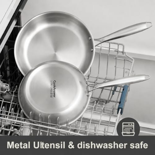 5-Quart Tri-Ply Stainless Steel Saute Pan, 11-Inch | Tri-Ply Stainless
