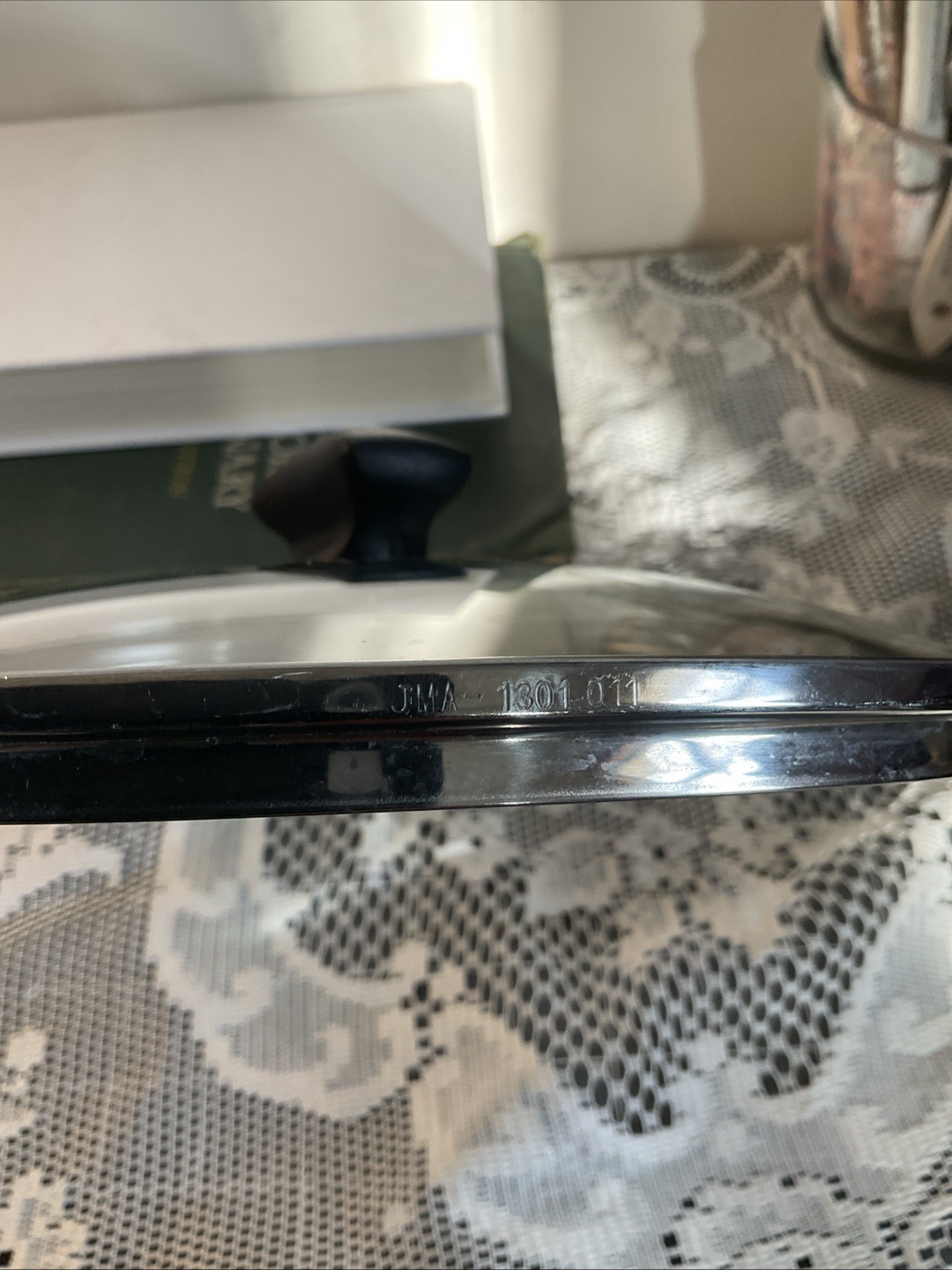 Farberware Glass Cookware Lid 9.5”Plastic Handle Replacement JMA 1301. 011
