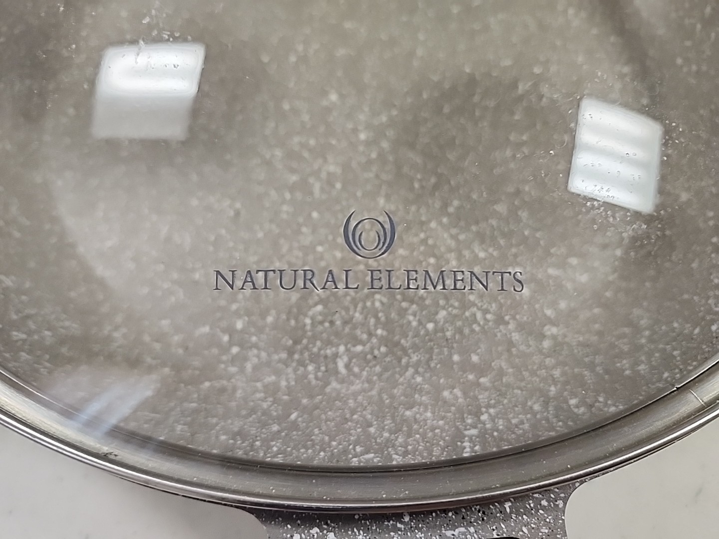 Natural Elements Woodstone 12.5” Sauté Pan With Lid NWT