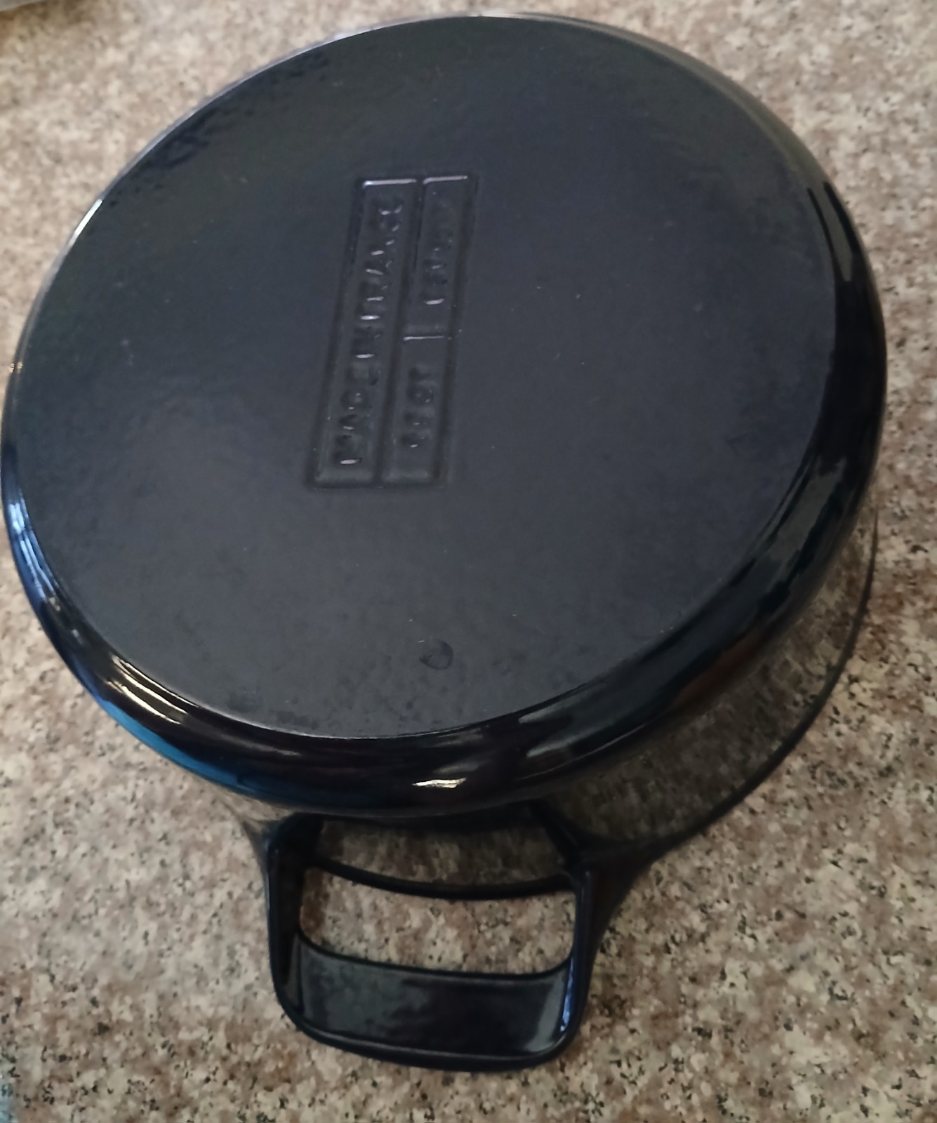 New Made In 5.5 Qt Enameled Harbour Blue Cast Iron Dutch Oven