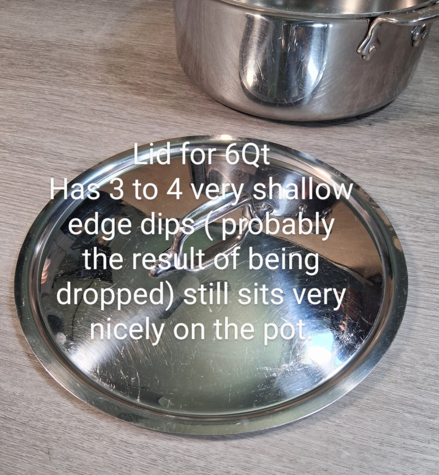 All-Clad Master Chef Cookware Set (10 Nice Pcs. Pots/Pans/Lids) Very Clean