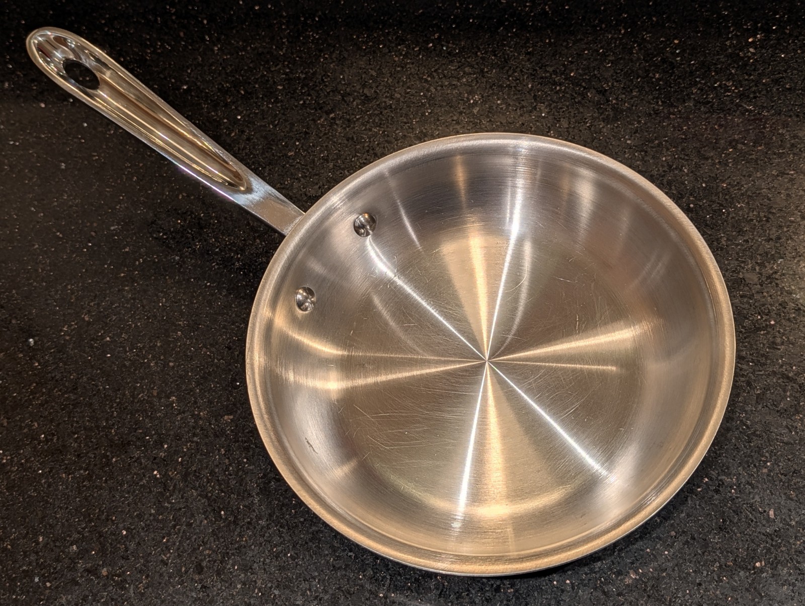 All-Clad D3 8-inch Stainless Steel Skillet Frying Pan Induction Tri-Ply Bonded