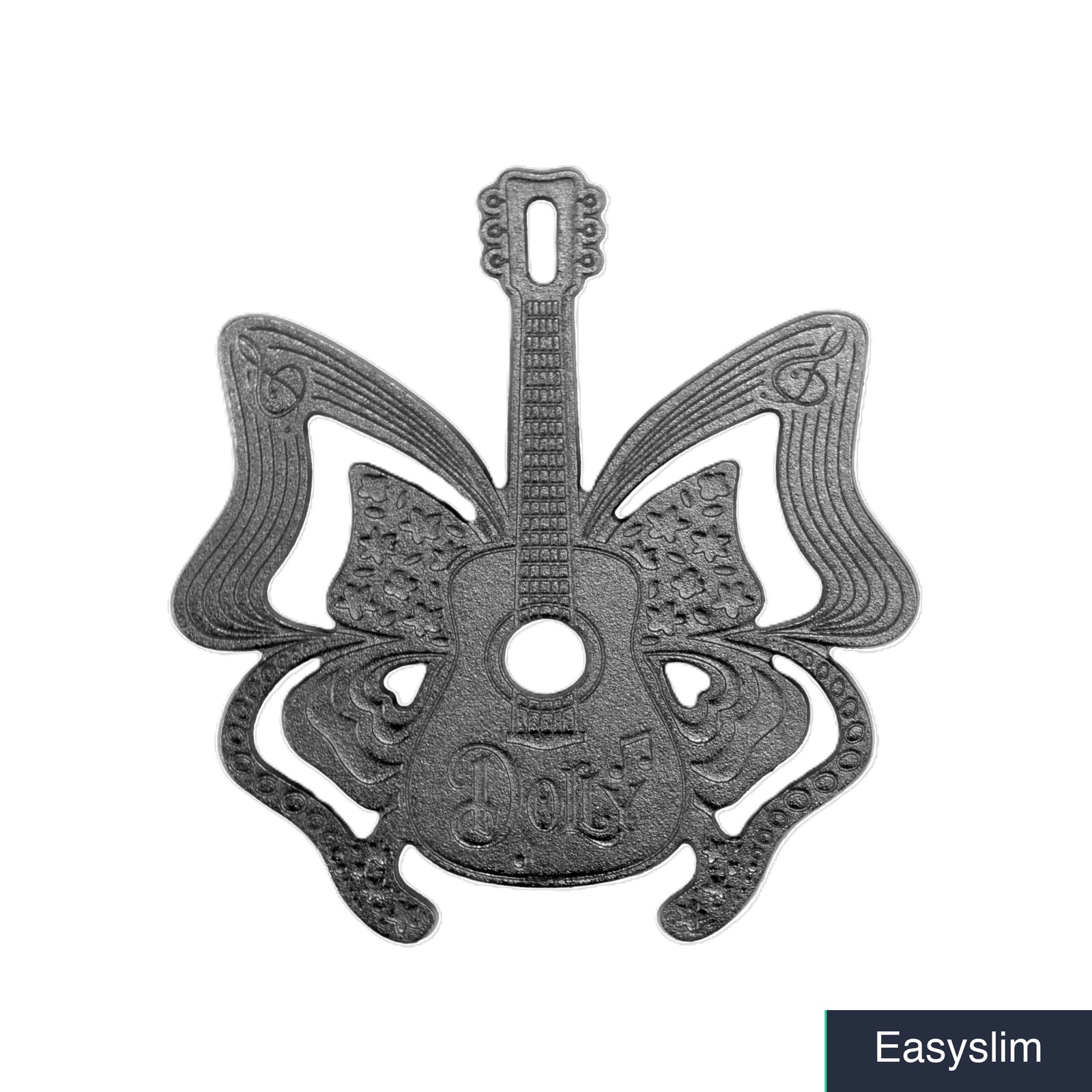 Cast Iron Trivet 8 Inch Butterfly Heat Protection 525°F Black Dishwasher Safe