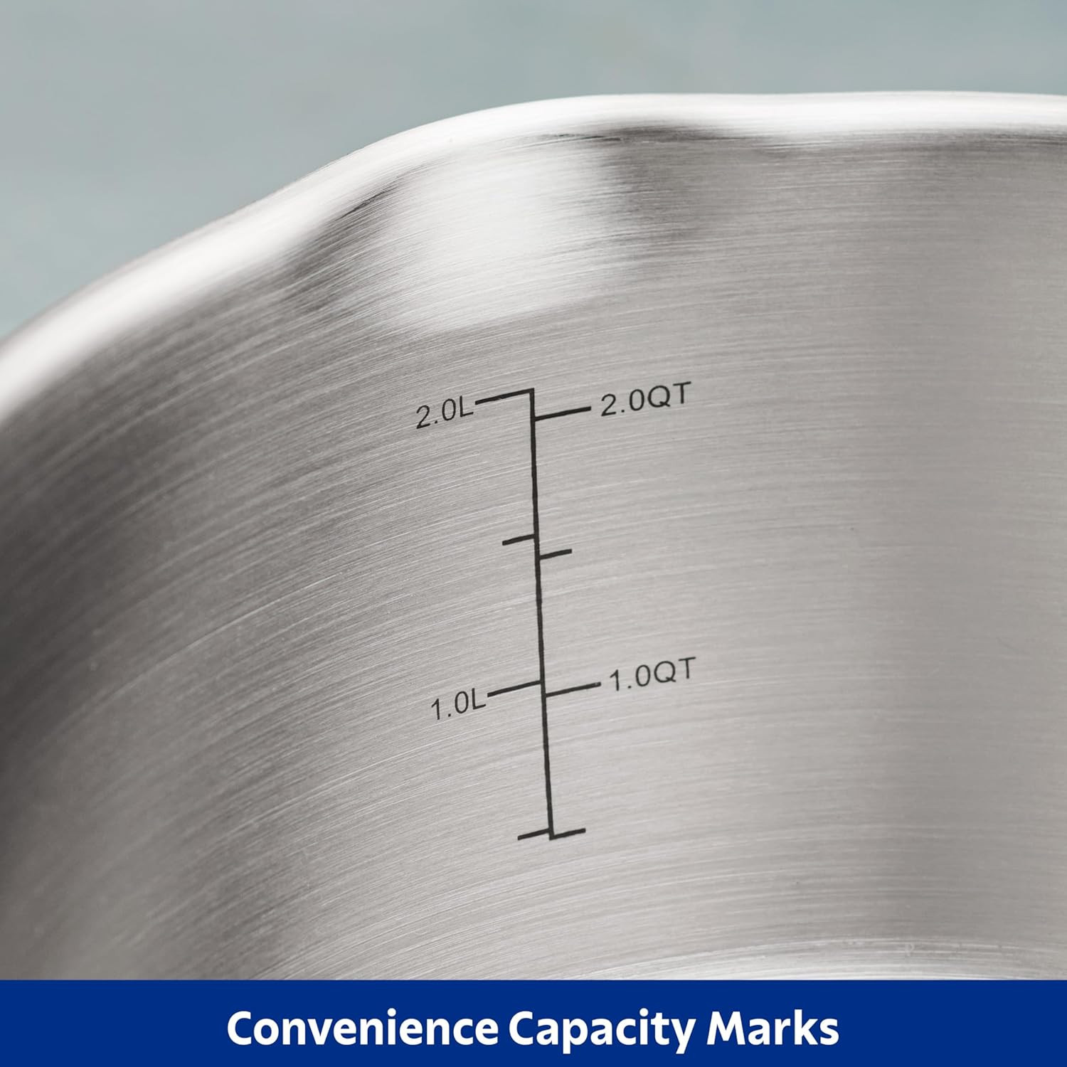 14-Piece Tri-Ply Stainless Steel Cookware Set with Glass Lids