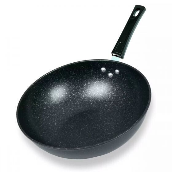 Wok Pan Non Coating Induction Cooker Cookware Universal Cooking Nonstick Wok