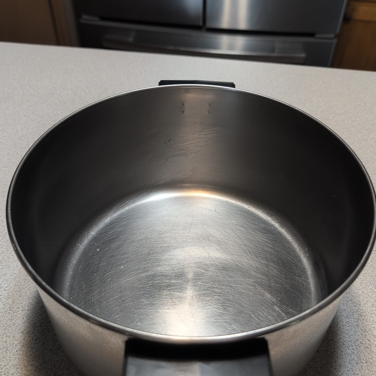 Farberware 18/10 Stainless Steel Impact Bonded 6 Qt. Quart Stock Pot With Lid