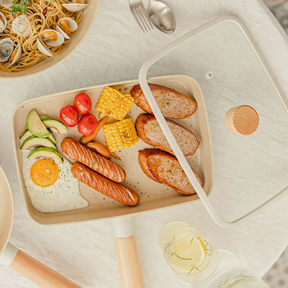 Neoflam Fika IH Induction Nonestick Square Brunch Pan (11.4inch)