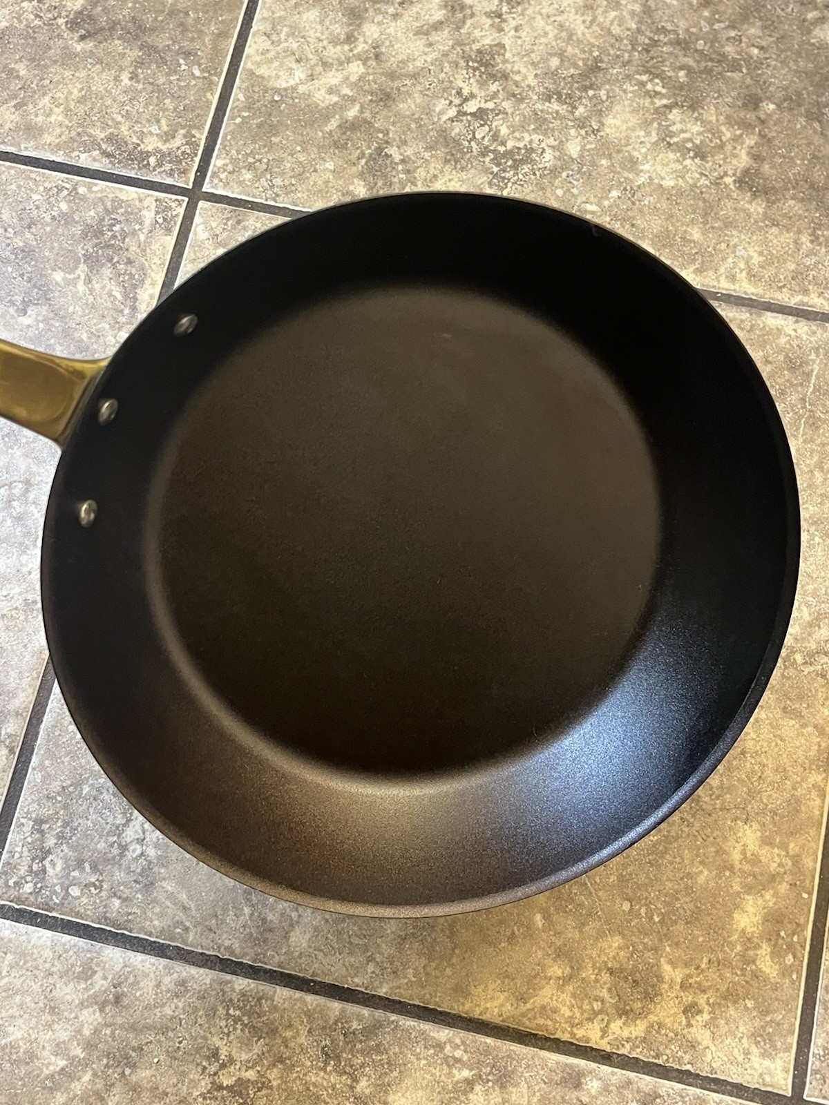 Made In Cookware X Tom Colicchio Carbon Steel Brass Handle Frying Pan 11 inch