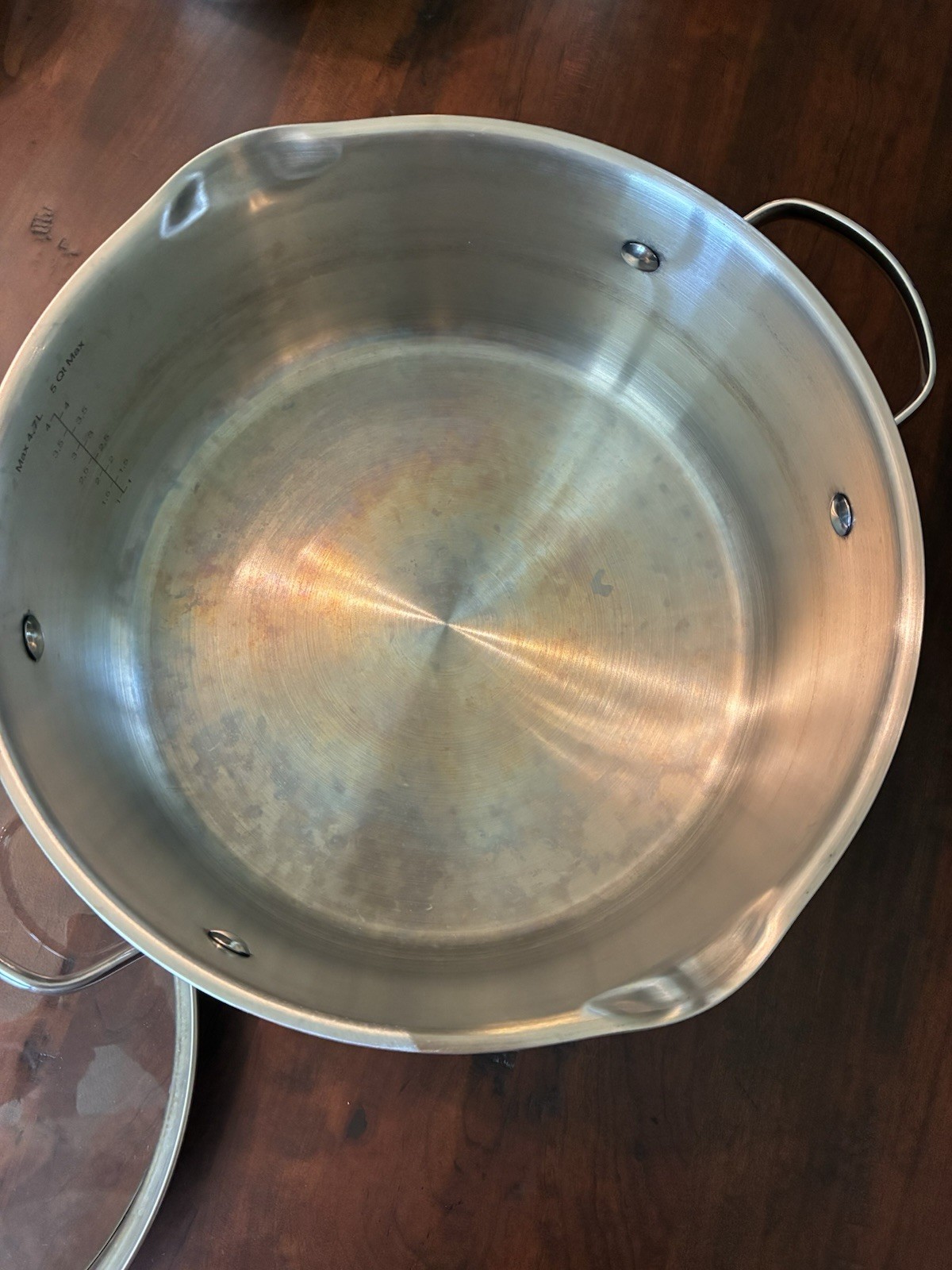 T-fal Cook and Strain 9 Piece Stainless Steel Pots and Pans with Induction Base