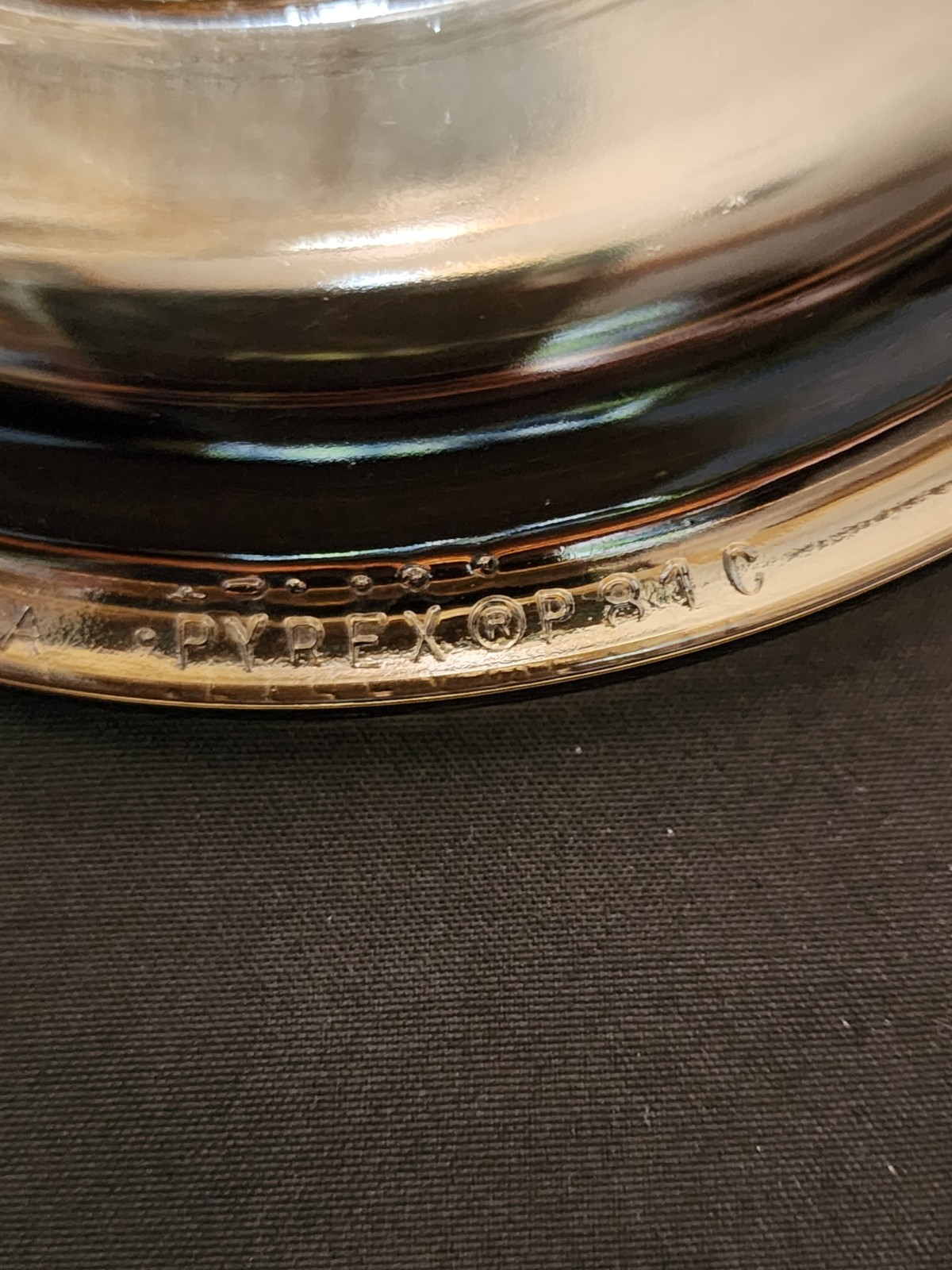 1970’s Visions Corning 1 Liter Saucepan V-1-B With Pyrex Lid P-8-1C Amber France