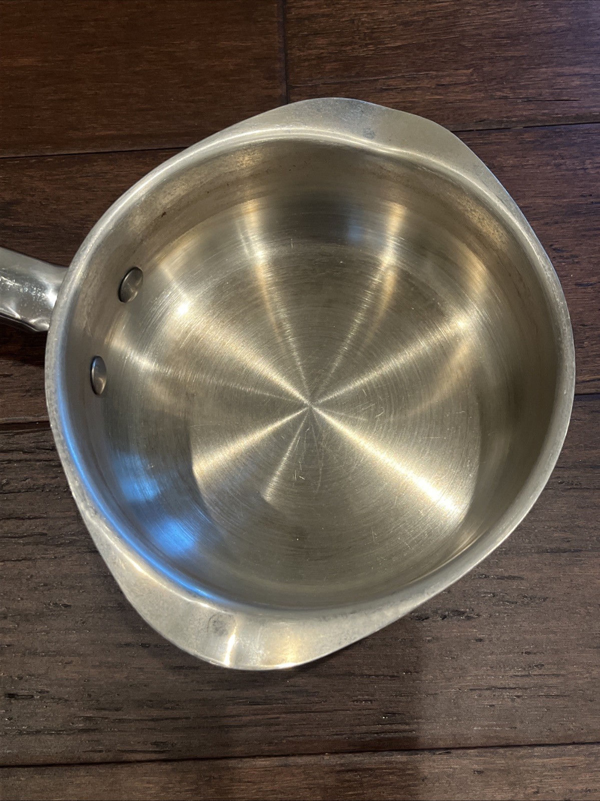 Wear Ever 1.5 Quart Dual Pour Spout Stainless Steel Sauce Pan Double Pour No Lid