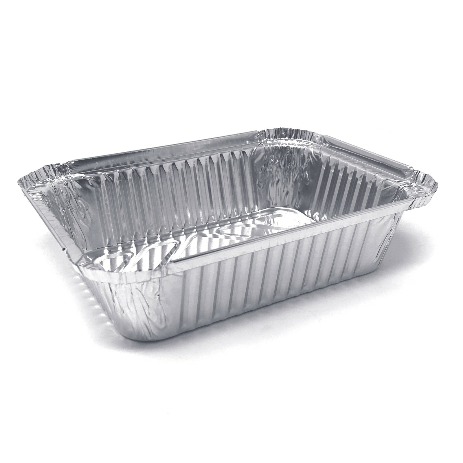 Fig & Leaf – (120 Pack) 1.5-LB Takeout Pans with LIDS l Medium 7″ x 5″ x 2″