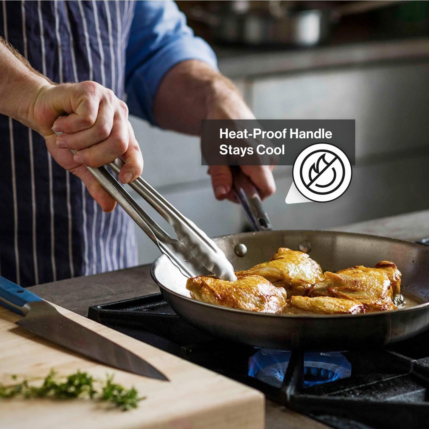 5-Ply Stainless Steel Cookware Set – Versatile, Dishwasher Safe – 9-Piece Set –