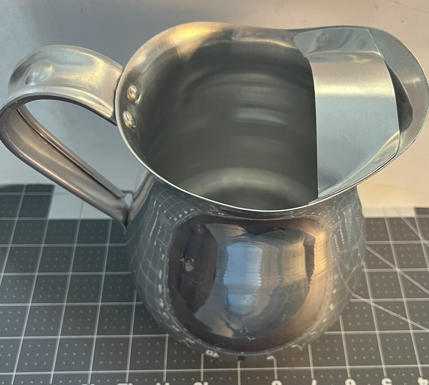Vollrath 2 1/2 Quart Satin Finish Aluminum Bell-Shaped Pitcher Model 68174 P18