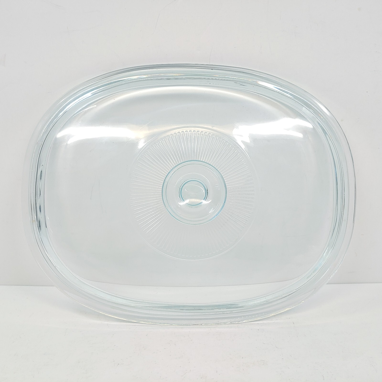 Pyrex Casserole Clear Glass Lid Only DC1.5C Oval 11″ x 8.5″