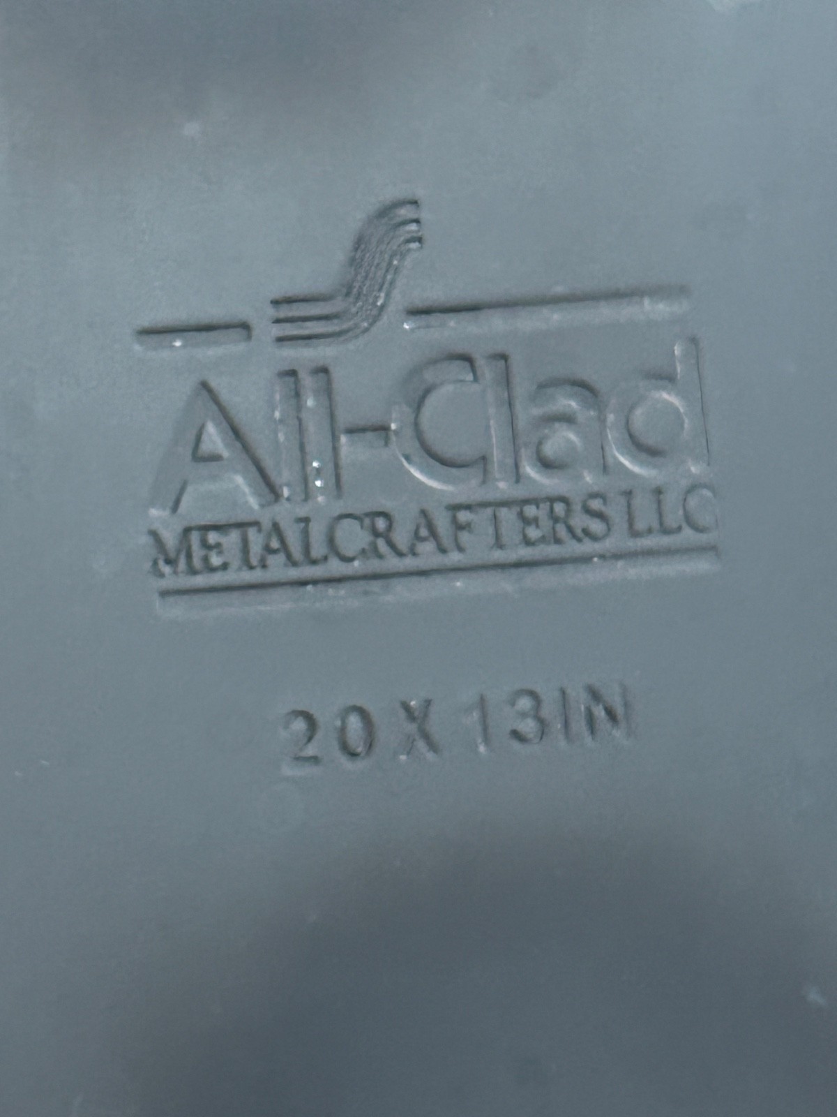 All Clad Stovetop 2 Burner Griddle Hard Anodized Nonstick Cookware 13 x 20