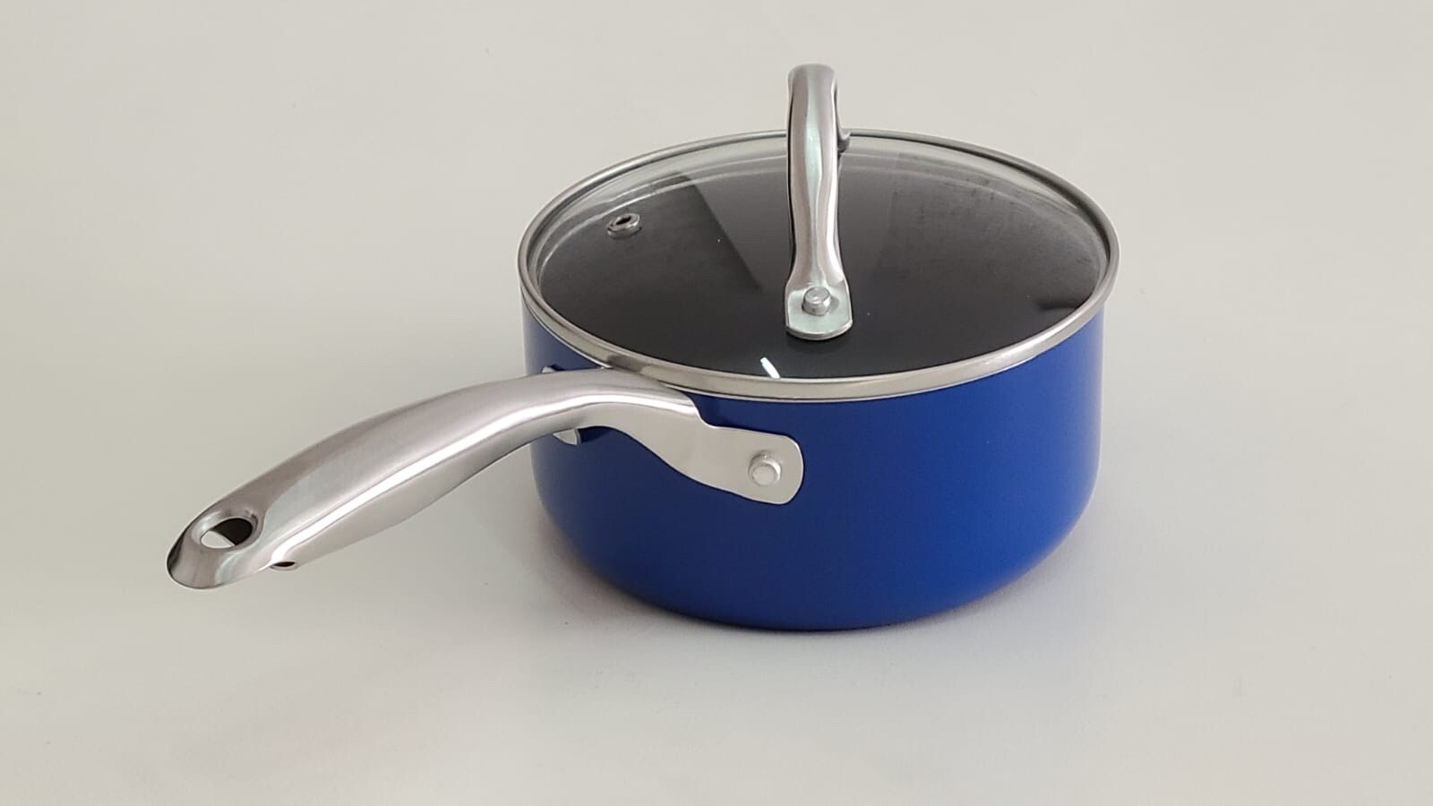 Sedona Kitchen 10 Piece Nonstick Cookware Set Navy