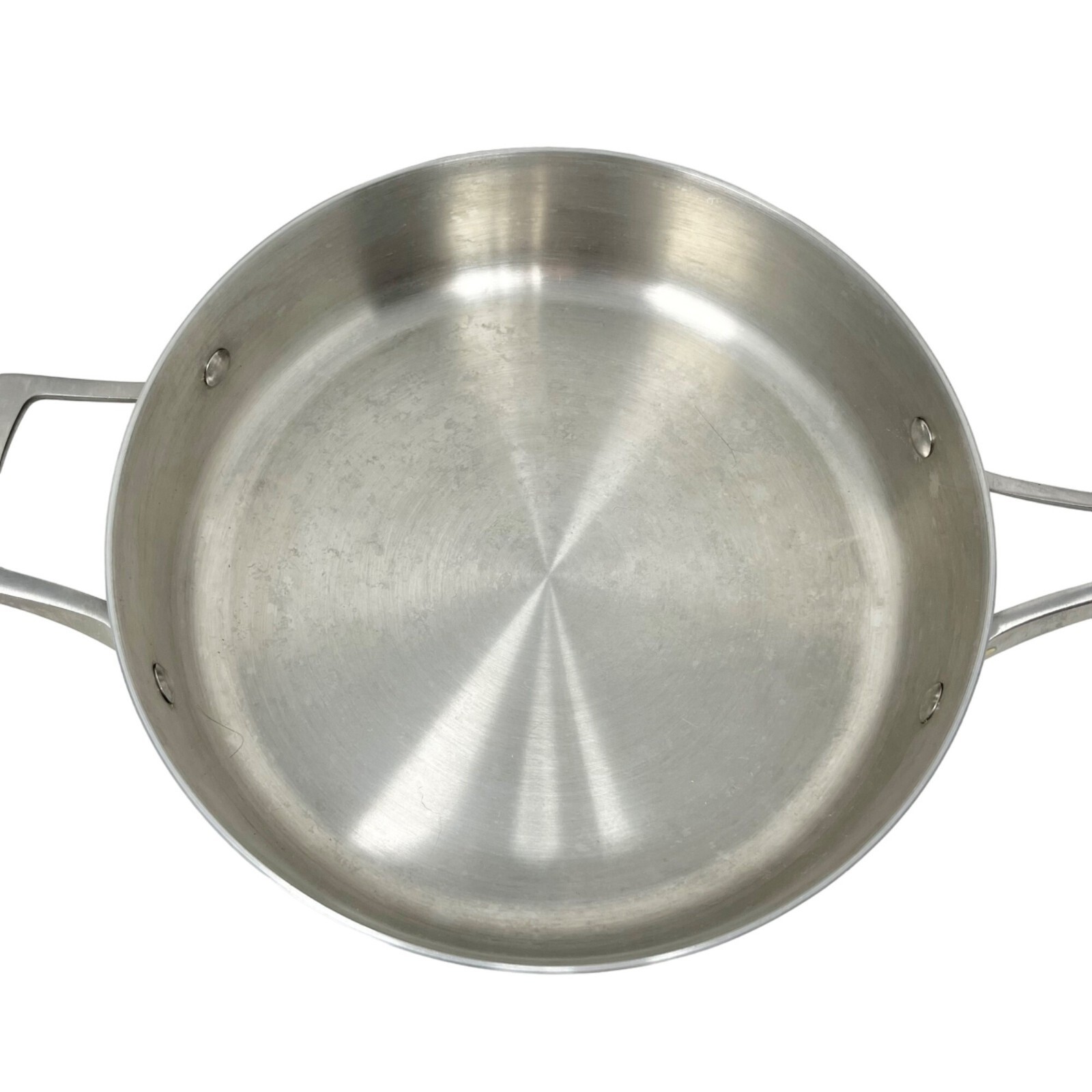 Calphalon RLT5003 Saute Pan 3 Qt 2.8L Stainless Steel All Cook Surfaces With Lid