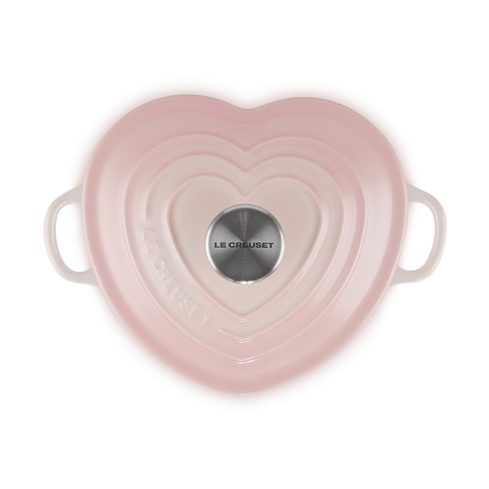 Le Creuset Cocotte d’Amour 20cm 1.9L Shell Pink Cast Iron Enamel Pot Japan New