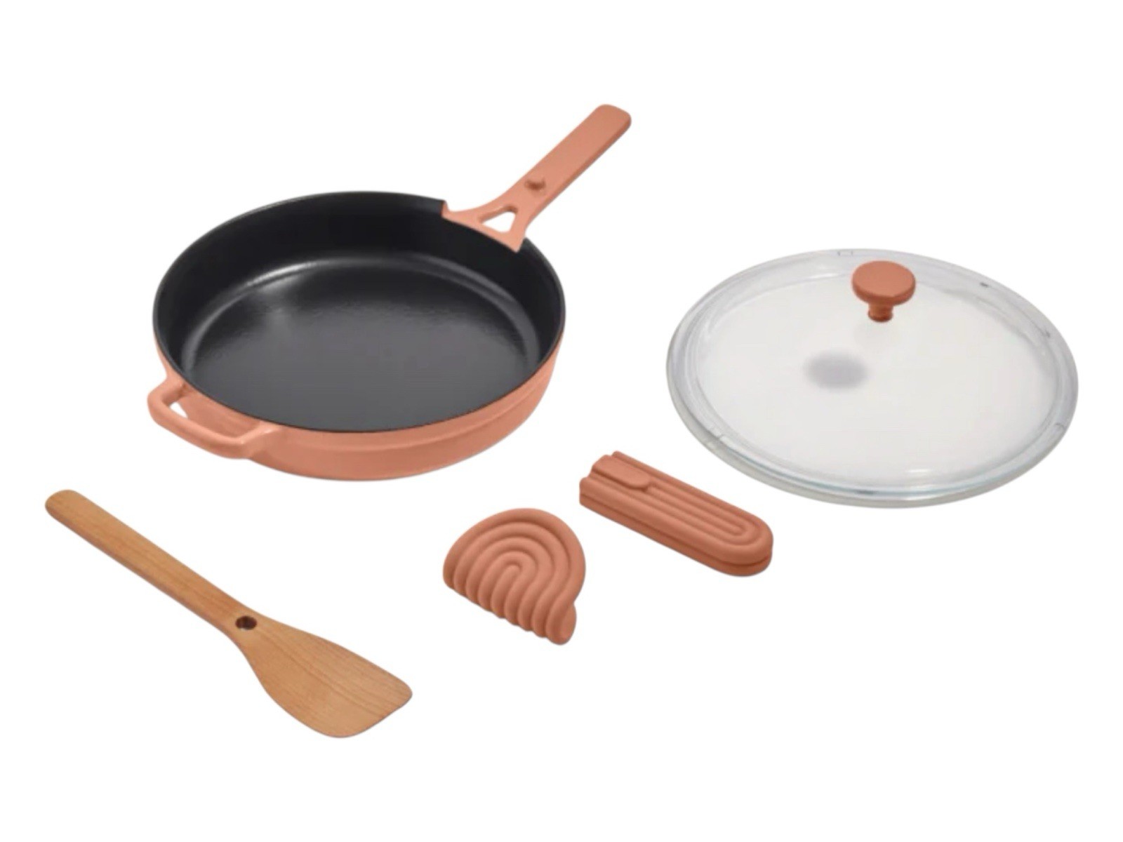 Our Place Cast Iron Always Pan 10.5 Inch 8-in-1 multifunctionality Spice READ DE