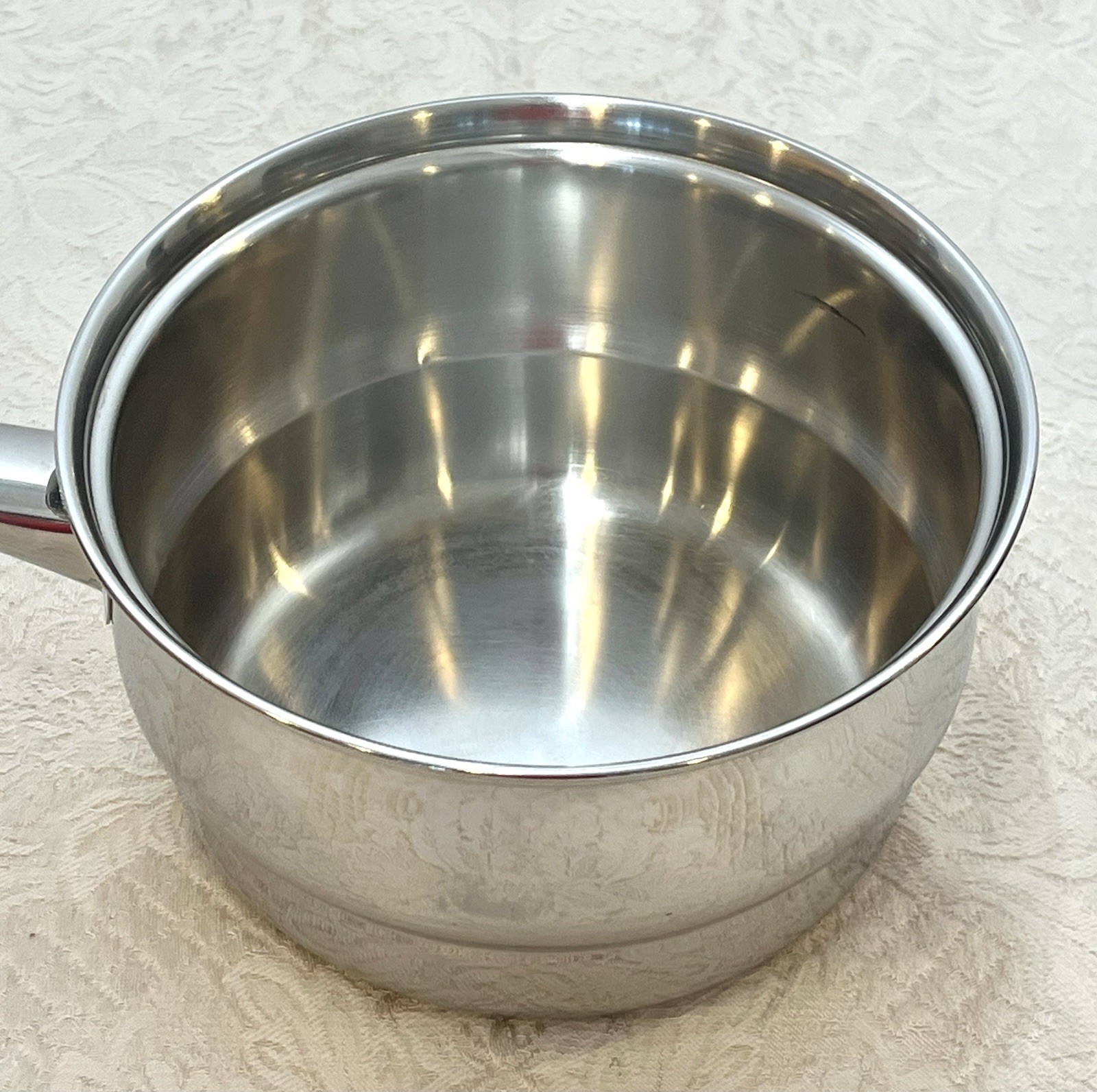Vintage Belgique Tools Of The Trade Stainless Steel 2 Quart Double Boiler Pan
