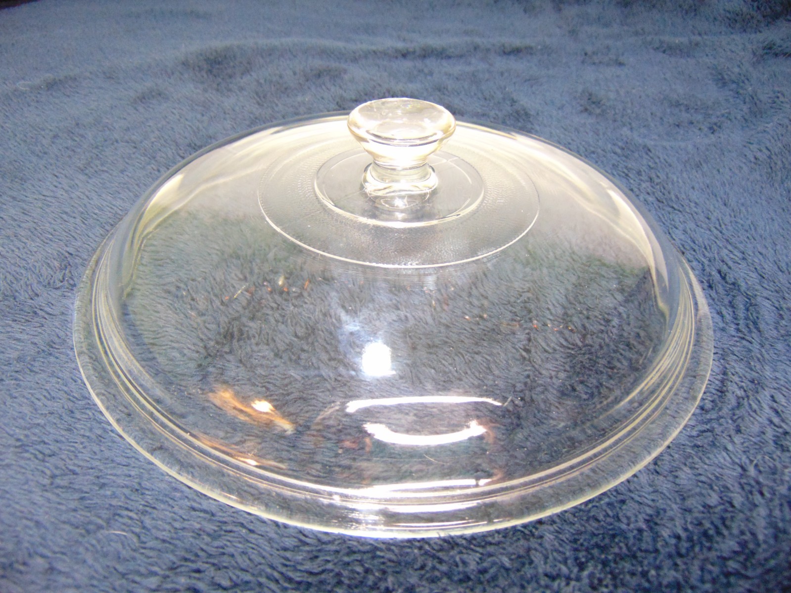 8.75″ Clear Glass LID 408 fits Pyrex Corning 8 – 8.5″ Bowl Casserole Pan Skillet