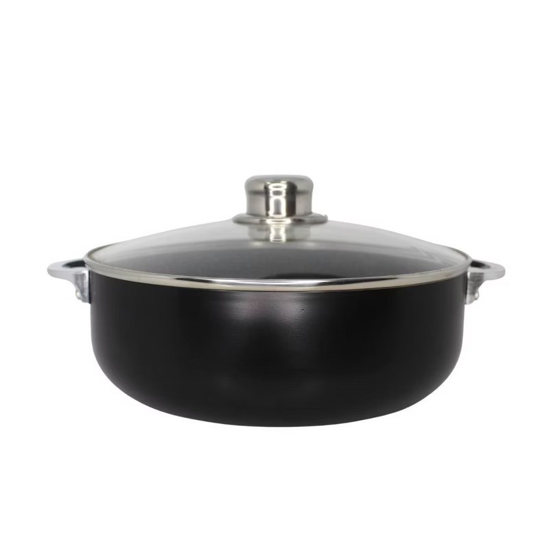 3.2qt Caldero with Dual Speckled Ceramic Set