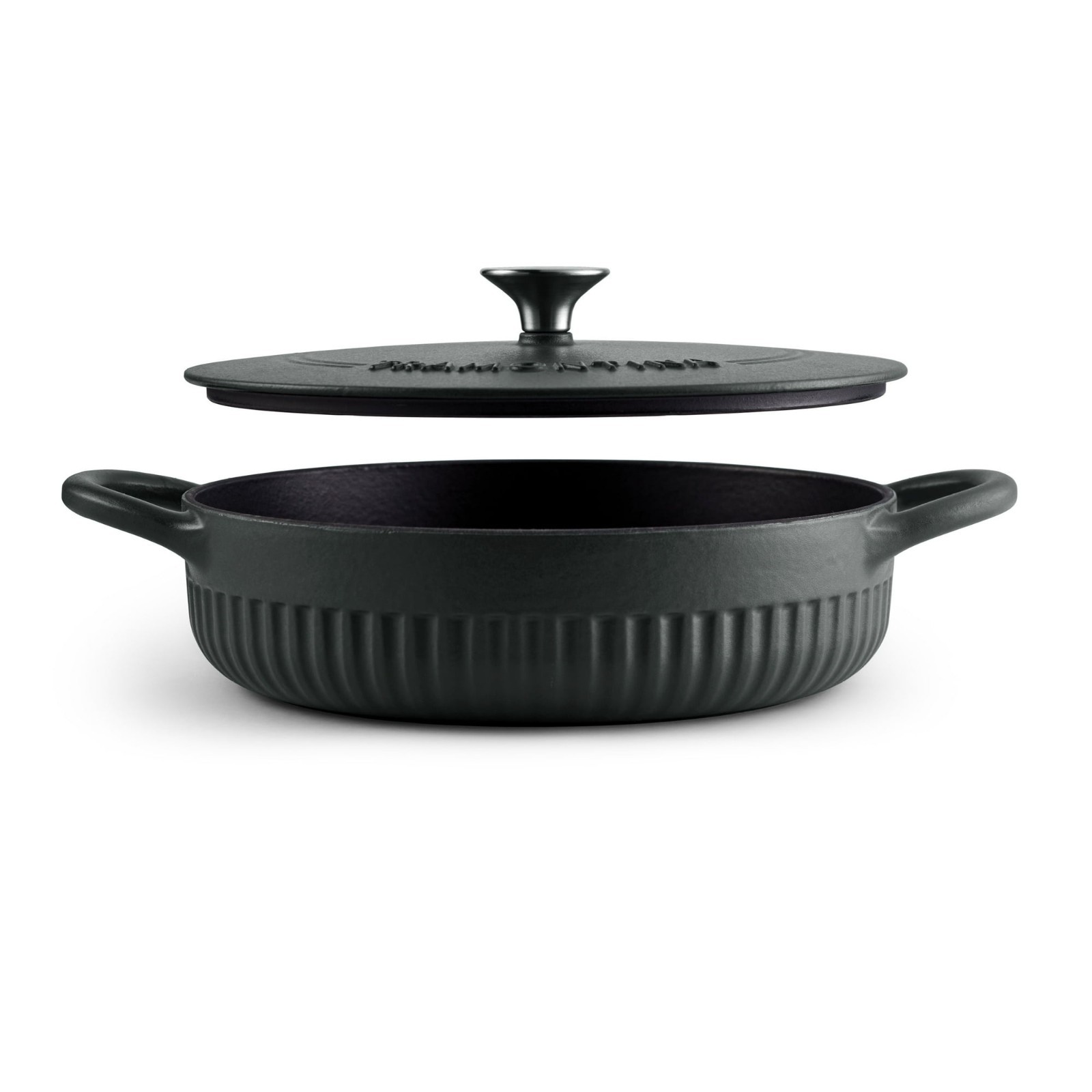 Tramontina Mesa 3.5 Qt Enameled Cast Iron Braiser Black FREESHIP