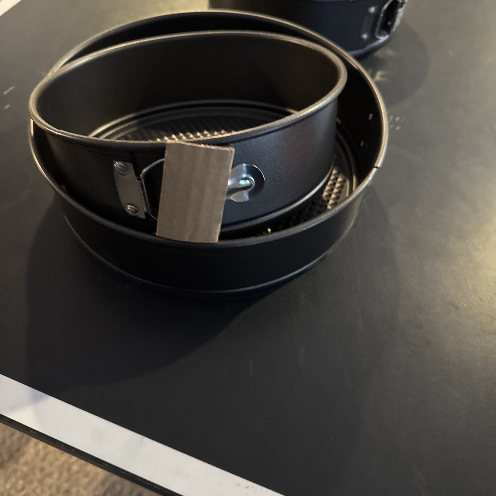 Primechef Pan Set Springform Non-Stick Coating 3 Piece New 8, 9, And 10 Inch