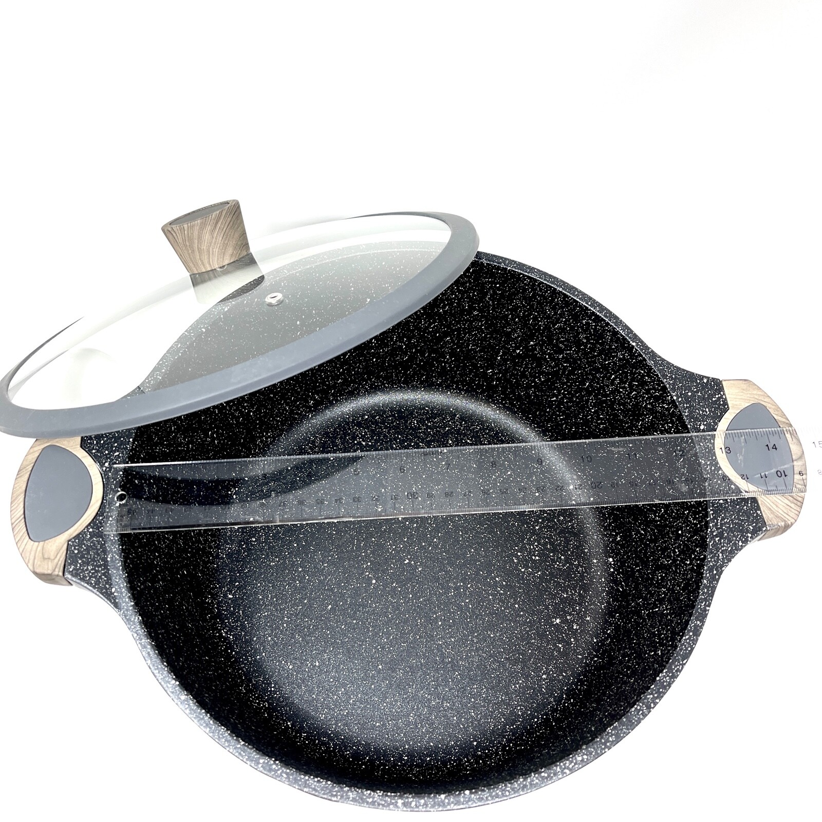 Big Size Pot/Casserole 12.5″ Inch,10 Qt + Lid Party/Restaurant Size D&W Cookware