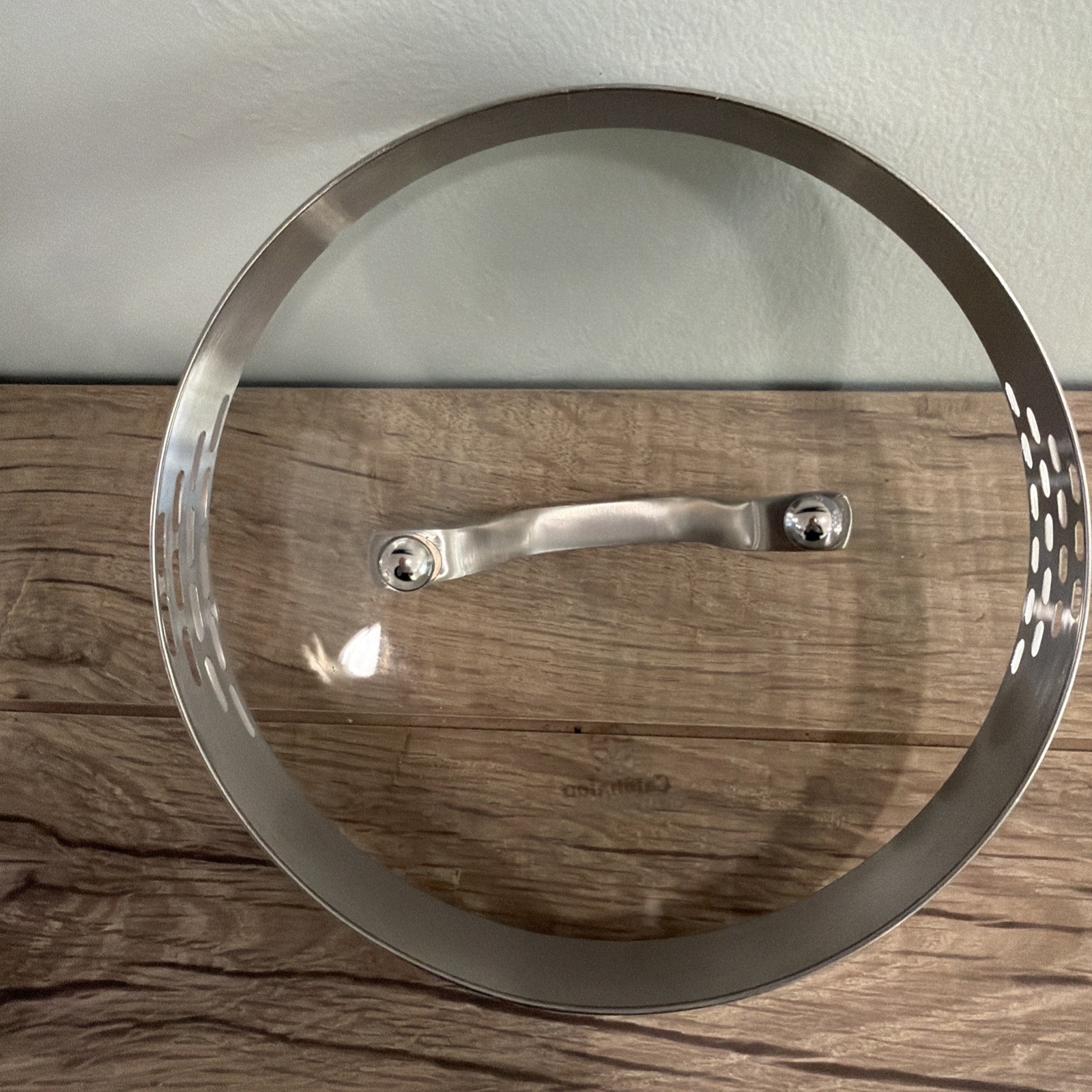 Calphalon Replacement Glass Strainer Lid For Pot/Pan 5 3/8″ Inside 6 1/8″ Out