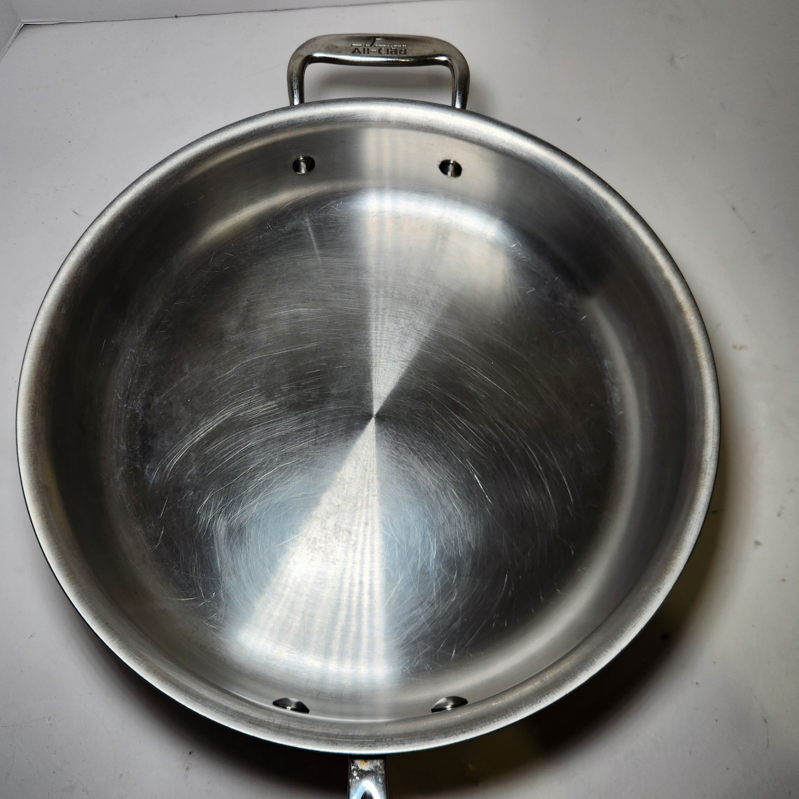 Vintage All-Clad Metalcrafters MC2 Master Chef 11″ 3 qt Skillet Saute Pan