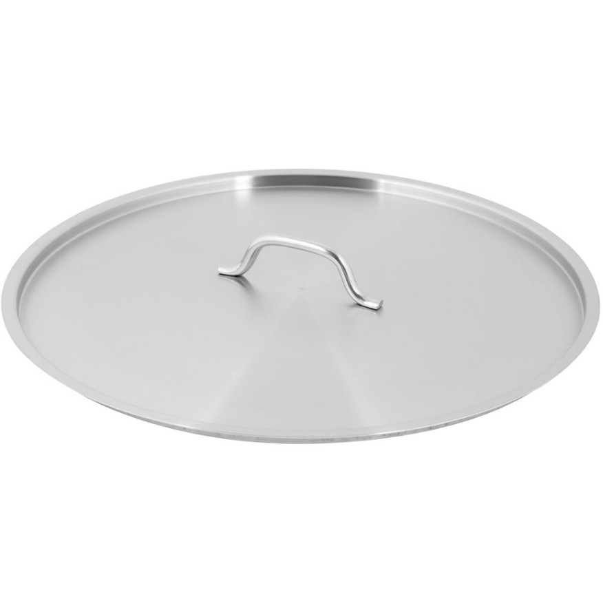 Commercial 100 Qt Stainless Steel Aluminum Clad Round Big Stock Pot w/ Lid Cover