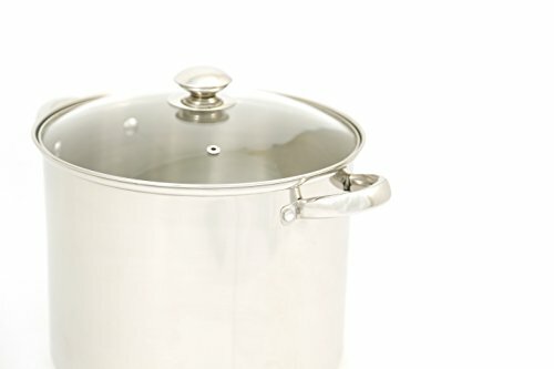 Brand New ExcelSteel Kitchen Stockpot w/ Encapsulated Base, 12 quarts, Silver
