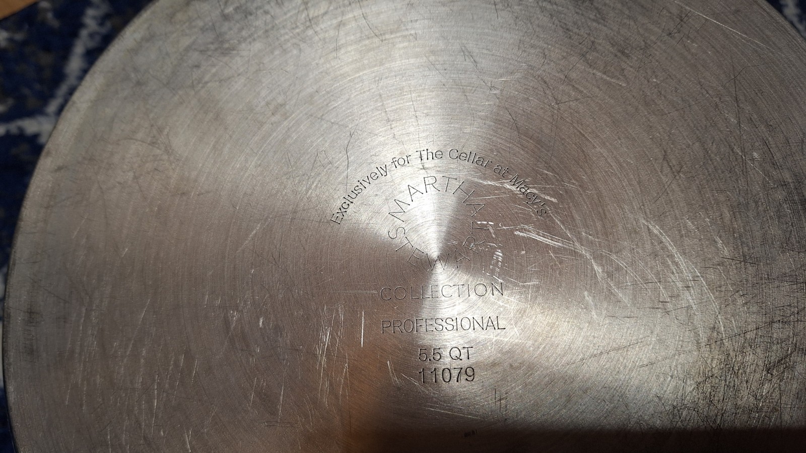 Martha Stewart Macy’s 5.5 Qt Stainless Steel Pot w/Lid Gently Used