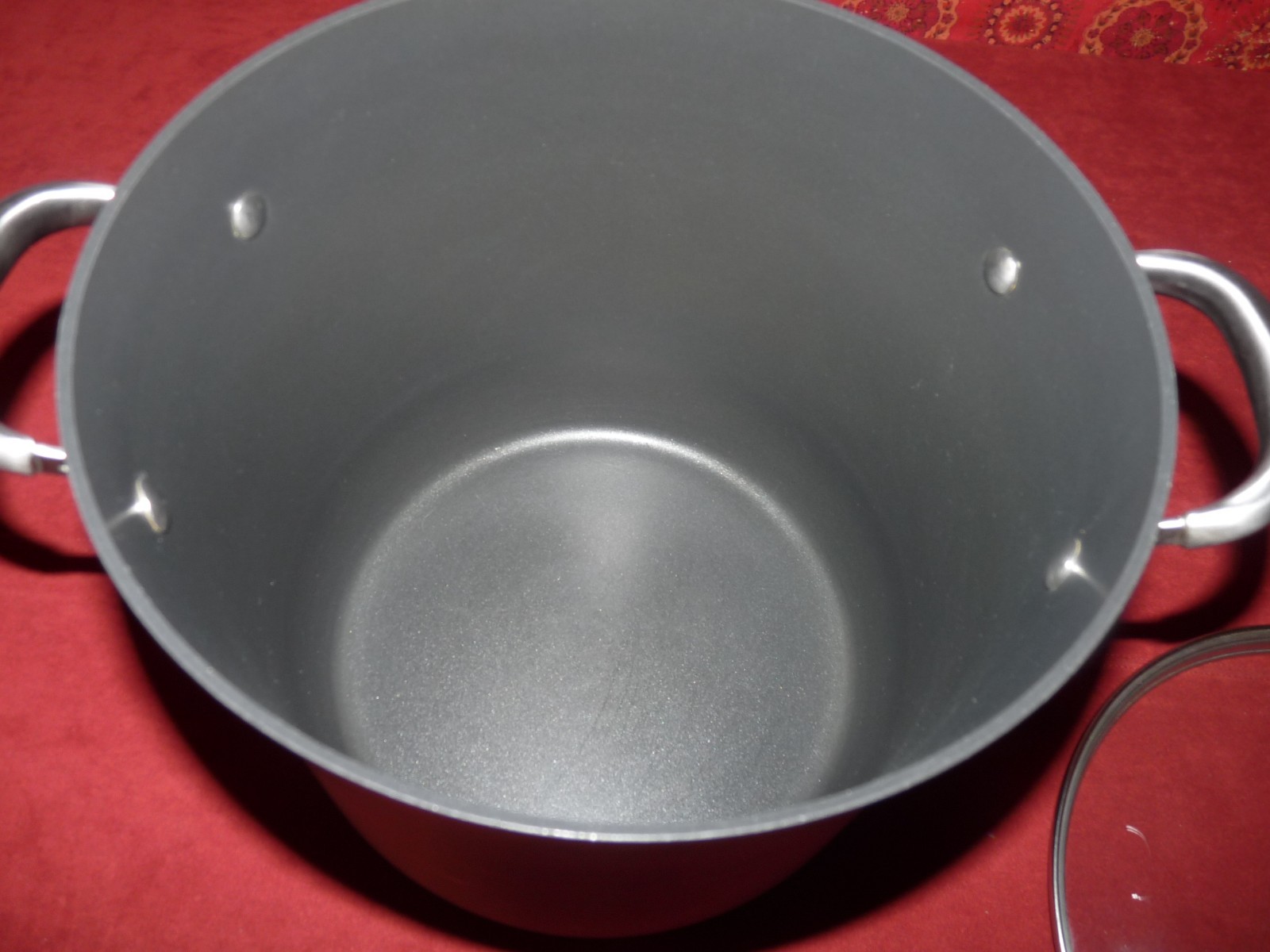 FOUR TECHNIQUE POTS / PANS WITH LIDS – HARD ANODIZED NONSTICK COOKWARE