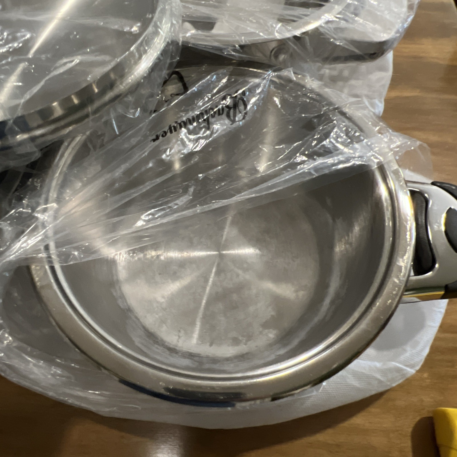 8 Pc Bachmayr Solingen Stainless Steel Pan Induction