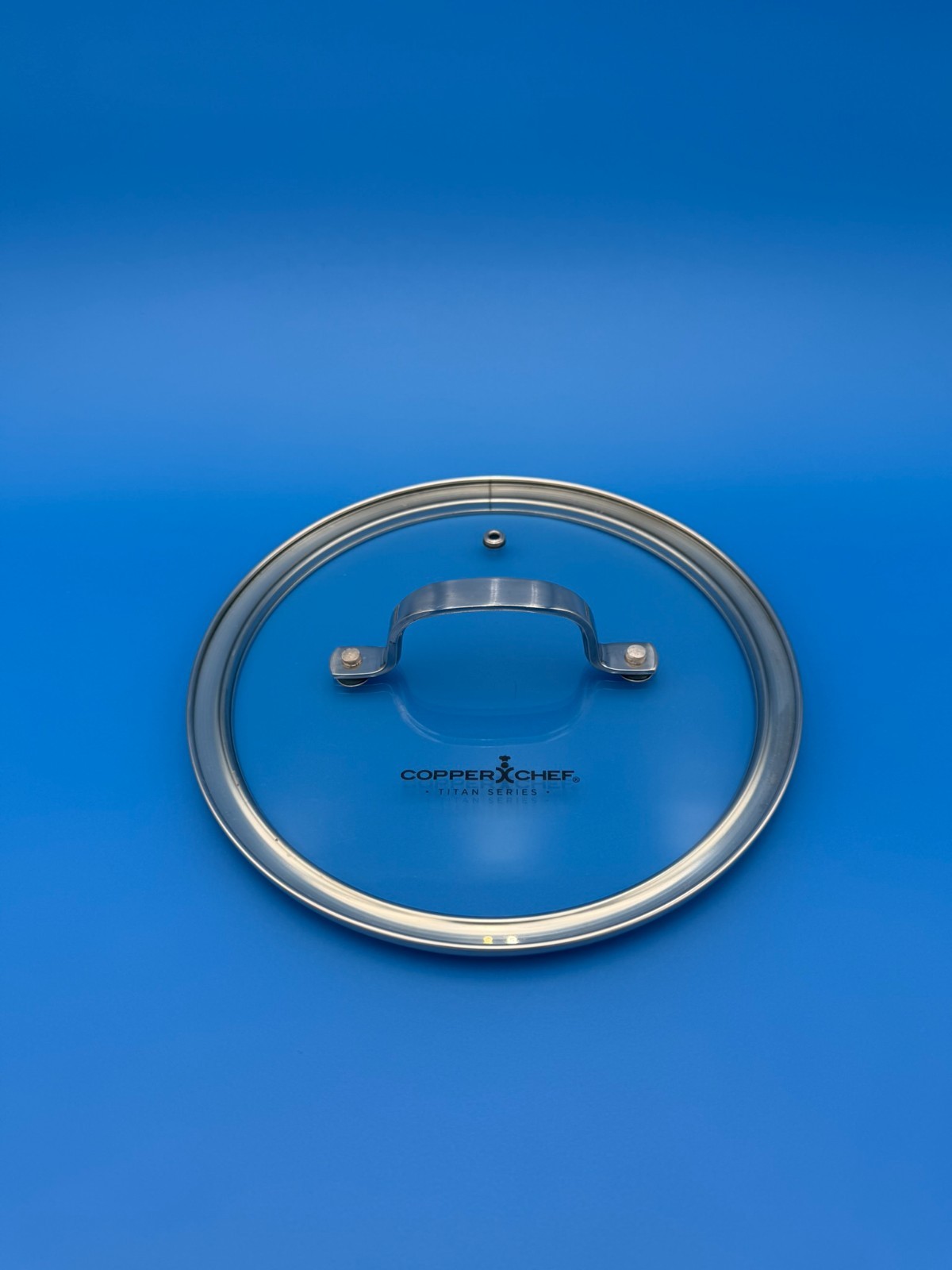 Copper Chef Titan Series Round Lid 7 5/8” ID And 8 3/4” OD Vented Glass
