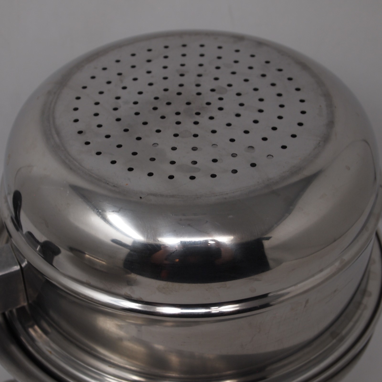 Cordon Bleu Pressure Bonded 3 Piece Lid Steamer Saucepan Stainless Steel