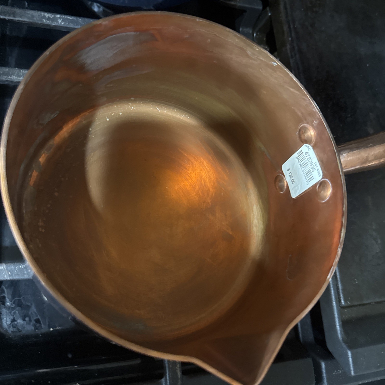 Mauviel Saucepan w/ Lid 6×7 “ With Spout Beautiful! Look