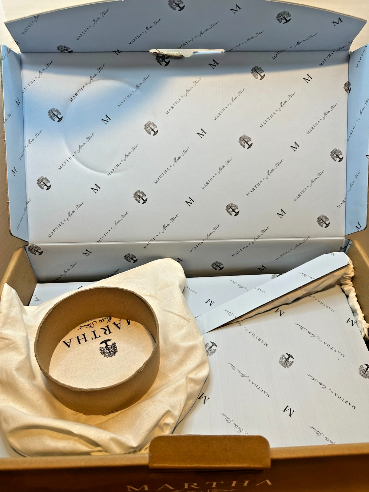 MARTHA STEWART 3qt Tri-ply Stainless Steel Signature Copper Low Sauce Pan w/Lid
