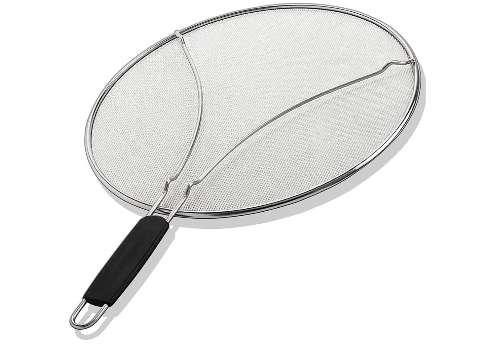 Grease Splatter Screen for Frying Pan – Stainless Steel Splash Guard Skillet Lid