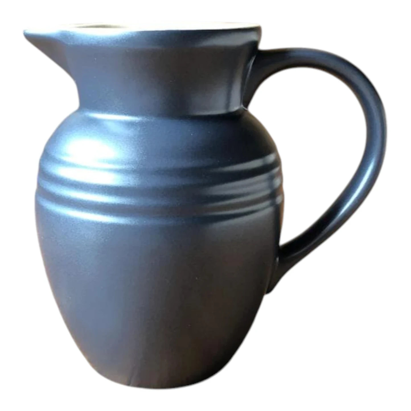 Le Creuset 0.7L Granite StoUsed are Jug Used Kitchen Pitcher