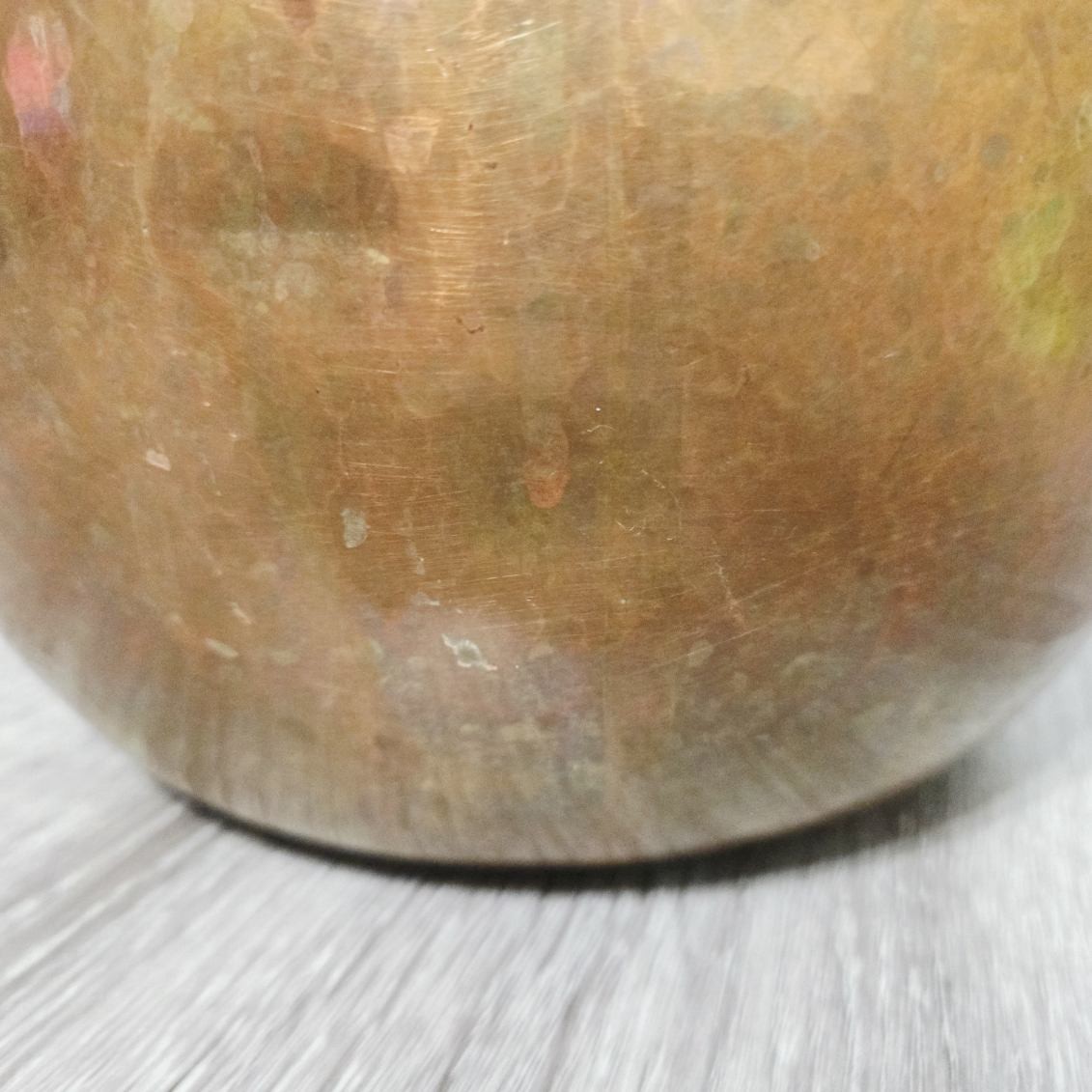 Ruffoni Historia~Hammered Copper Stock Pot 7.5 Qt. Tin Line NO Lid~Italy. READ⚠️