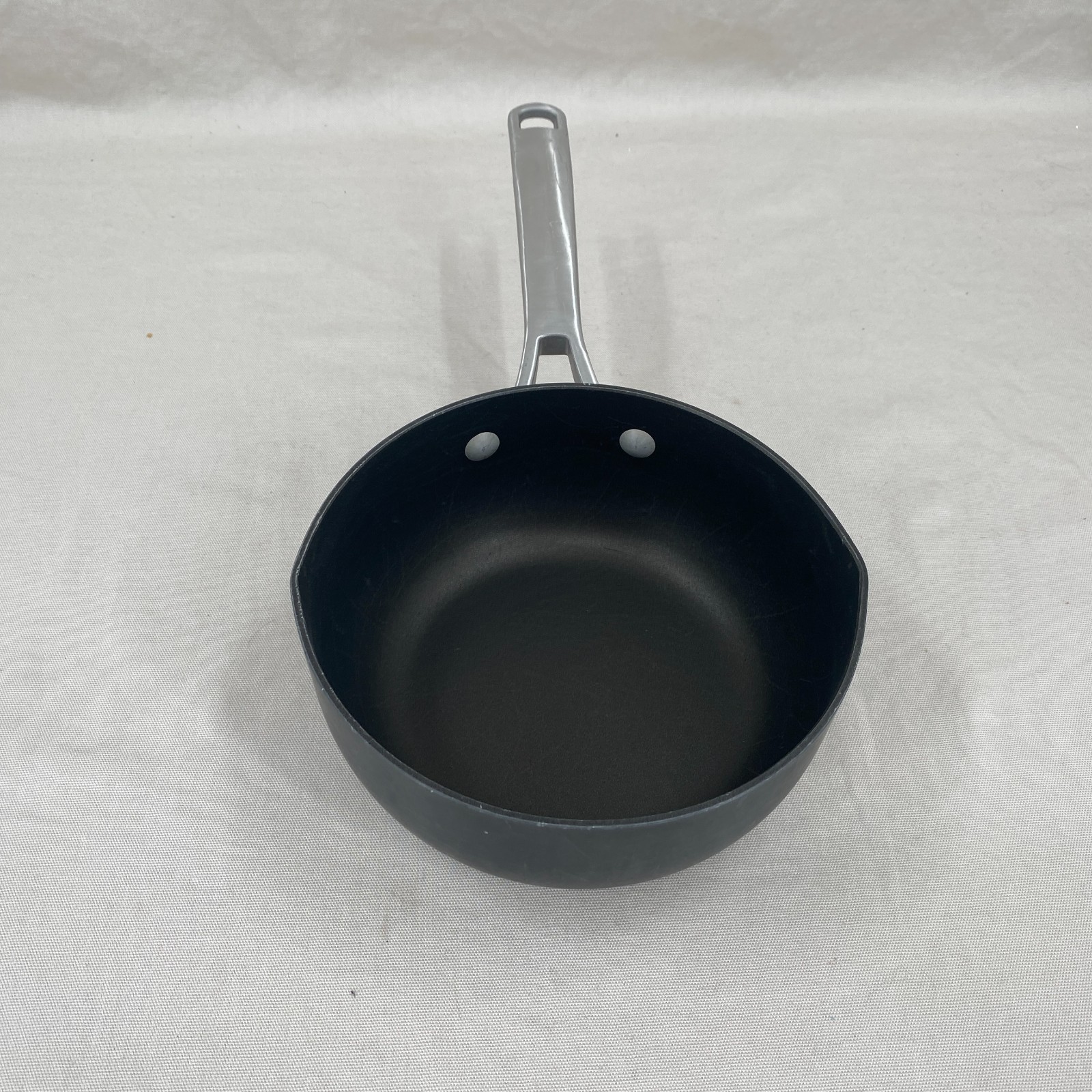 Calphalon Classic Nonstick 2 qt Sauce Pan Black Anodized Aluminum NO Lid