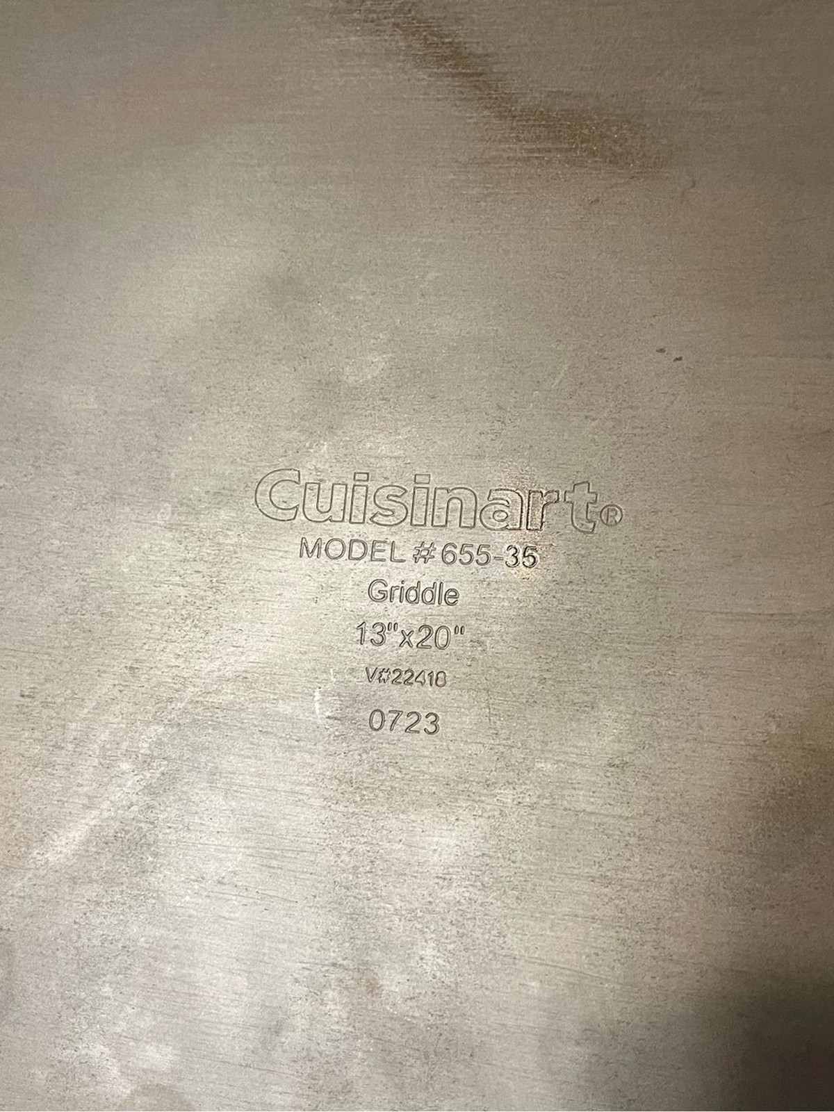 Cuisinart Chef’s Classic Nonstick Hard Anodized 13″ x 20″ Double Burner Griddle