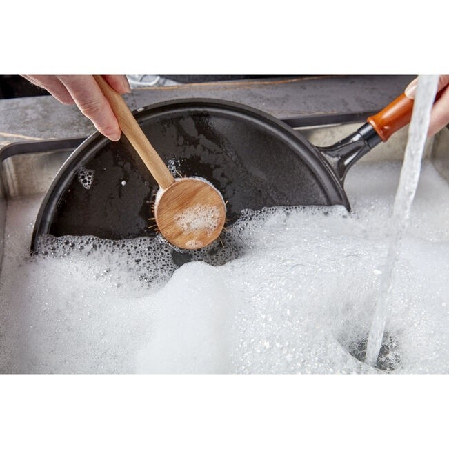 Crepe Pan with Spreader and Spatula, black matte
