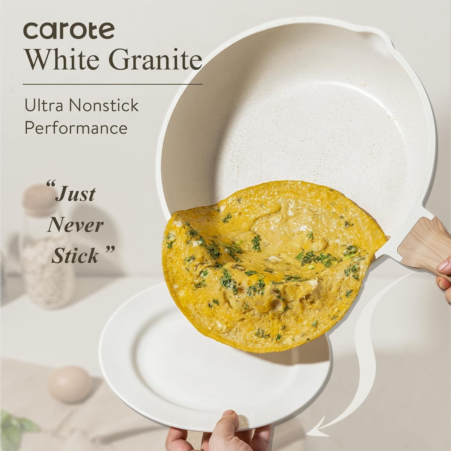Lightweight 26-Piece Cookware Set with Nonstick Performance & Elegant Design