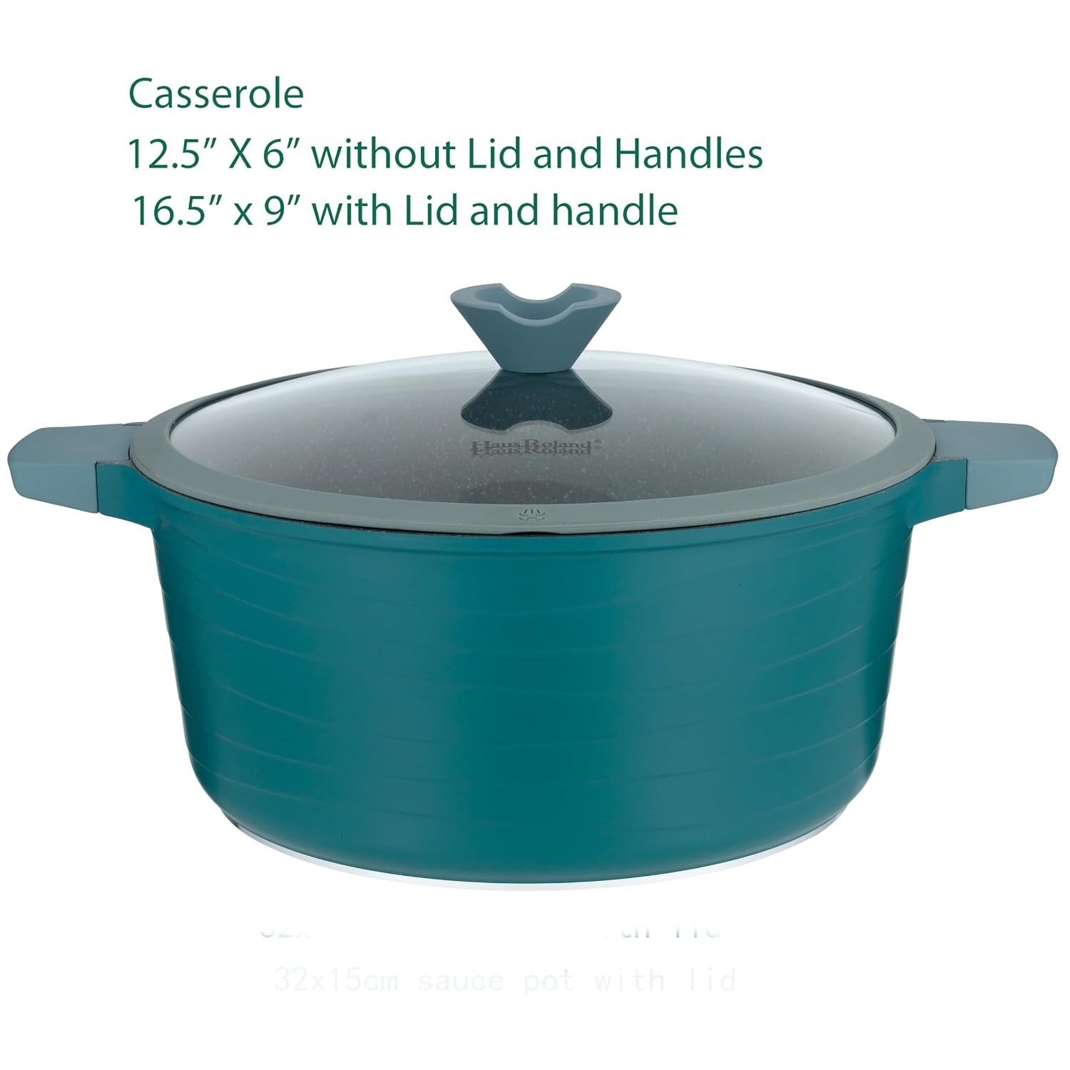 Lorren Home Trends 14 Piece Non Stick Die Cast Aluminum Induction Cookware Set